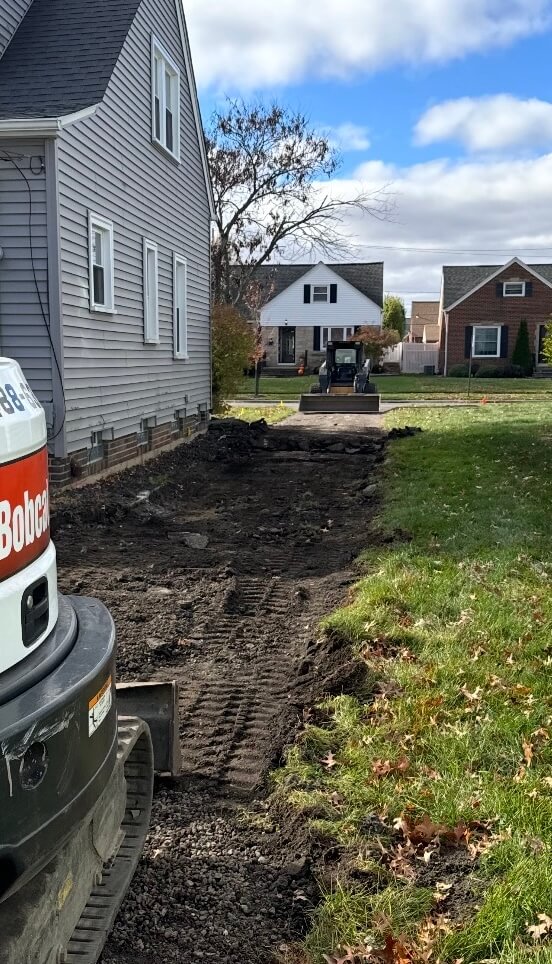 Step 1: Driveway Tearout